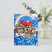 Noah's Ark Postkarte (Stehend Vorderseite)