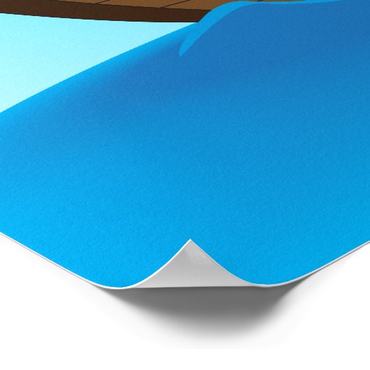 Noah's Ark Print Poster (Ecke)