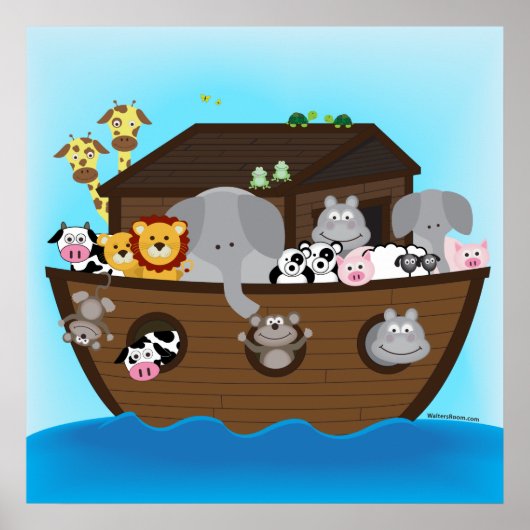 Noah's Ark Print Poster (Vorne)