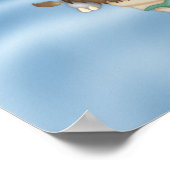 NOAHS ARK Rainbow KINDERZIMMER DECORATION Poster (Ecke)