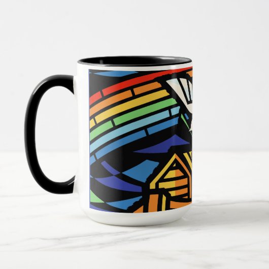 Noah's Ark, Regenbogen, Dove Tasse (Links)