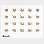 Noah's Ark Round Stickers (Blatt)