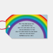 Noahs Ark Segen der Backpacks Church Geschenkanhänger (Rückseite Horizontal)