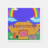 Noah's Ark Serviette (Vorderseite)