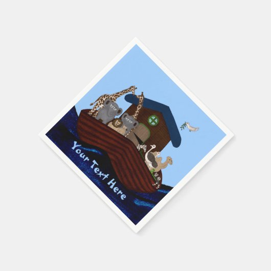 Noah's Ark Serviette (Ecke)