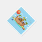 Noah's Ark Serviette (Ecke)