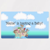 Noah's Ark Smartie Candy Wrapper Gefälligkeitslabe Etiketten (Design 1)