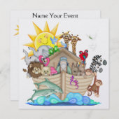 Noah's Ark - SRF Einladung (Vorne/Hinten)