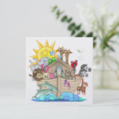 Noah's Ark - SRF Einladung (Stehend Vorderseite)