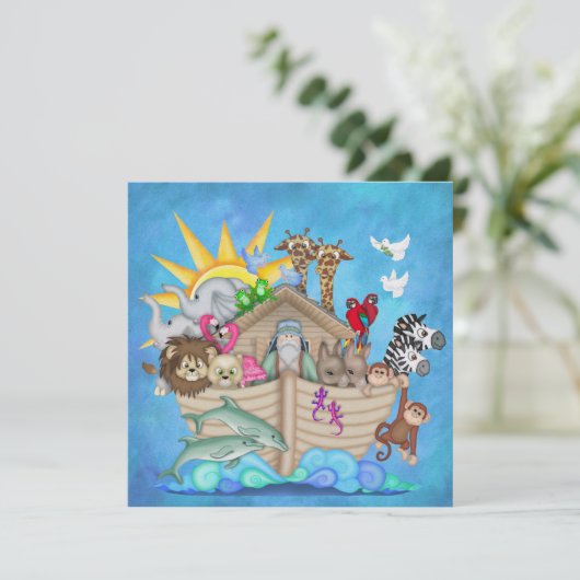 Noah's Ark - SRF Einladung (Stehend Vorderseite)