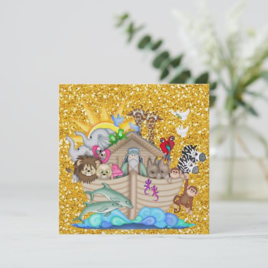 Noah's Ark - SRF Einladung (Stehend Vorderseite)