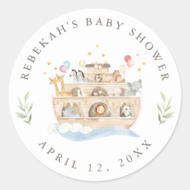 Noah's Ark Sticker Label