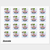 Noahs Ark Stickers for Girls Square (Blatt)