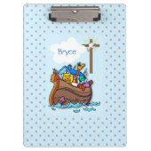 Noahs Ark-Taufe, Boy Blue Klemmbrett (Vorderseite)