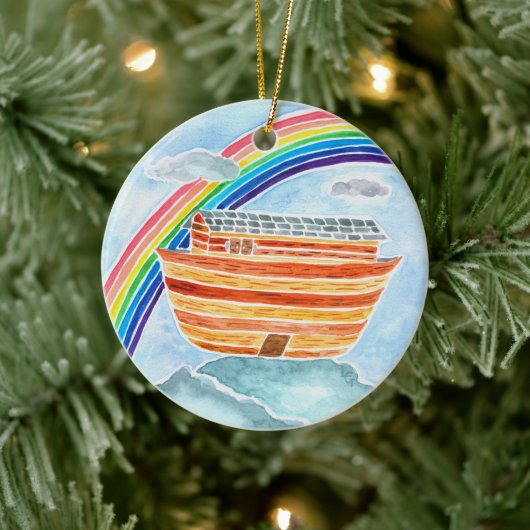 Noah's Ark/The Rainbow Jesse Tree Advent Ornament (Baum)