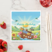 Noah's Ark Theme Serviette (Beispiel)