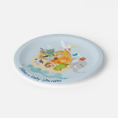 Noah's Ark - Tiere Pappteller (Schrägansicht)