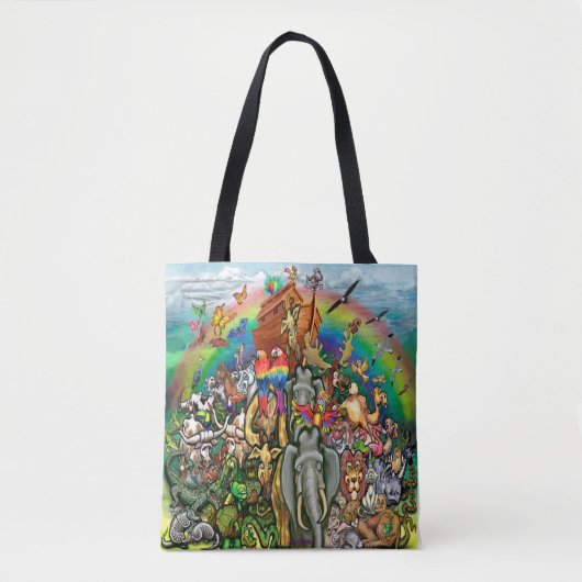 Noah's Ark Tote Bag Tasche (Vorderseite)