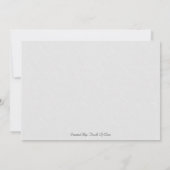 Noah's Ark Twins Baby Shower Einladung (Rückseite)