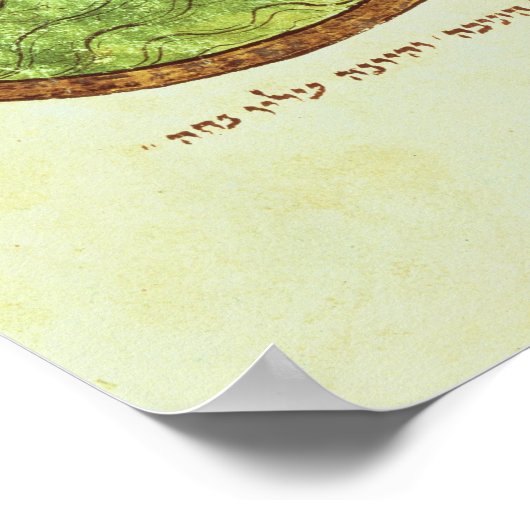 Noah's Ark und Adam und Eva Poster (Ecke)