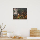 Noah's Ark von Charles Wilson Peale - Circa 1819 Poster (Küche)