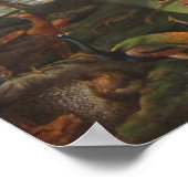 Noah's Ark von Charles Wilson Peale - Circa 1819 Poster (Ecke)