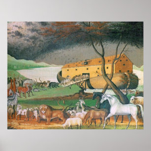 Noah's Ark von Edward Hicks Poster