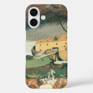 Noah's Ark von Edward Hicks, Vintage Volkskunst iPhone 16 Hülle