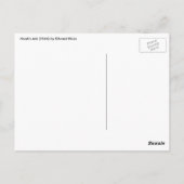 Noah's Ark von Edward Hicks, Vintage Volkskunst Postkarte (Rückseite)