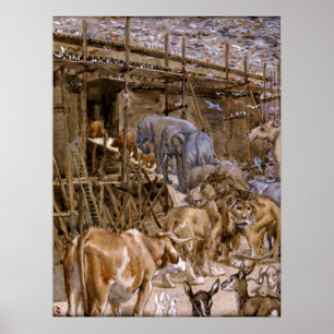 Noah's Ark von James Tissot - Circa 1900 Poster