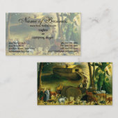 Noah's Ark von Joseph Henry Hidley Visitenkarte (Vorne/Hinten)