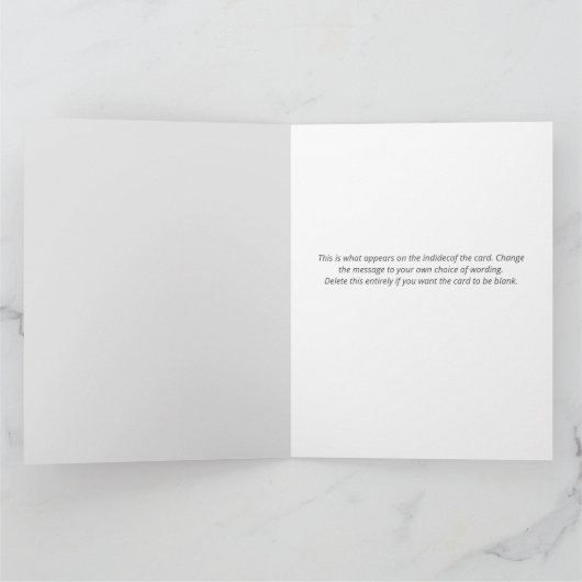 Noahs Ark Weather Forecast Cartoon Karte (Innenseite)