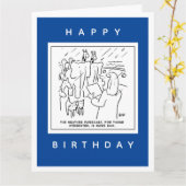 Noahs Ark Weather Forecast Cartoon Karte (Gelbe Blume)