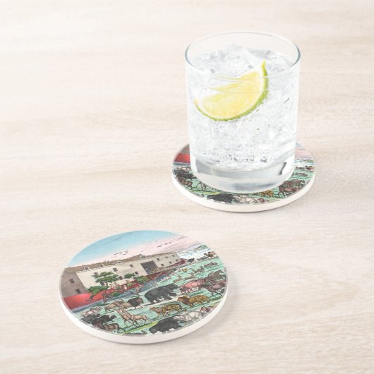 Noahs arkscher Untersetzer (Seite)