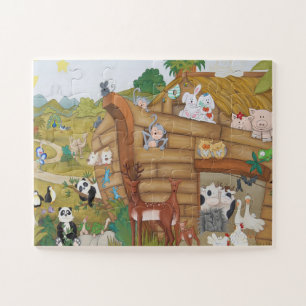 Noahs Arktische Tiere  Kinder Puzzle