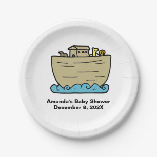 Noahs Art Niedlich Baby Dusche Pappteller