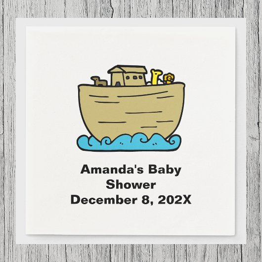 Noahs Art Niedlich Baby Dusche Serviette