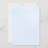 Noahs Einladung zur Taufe (Rückseite)