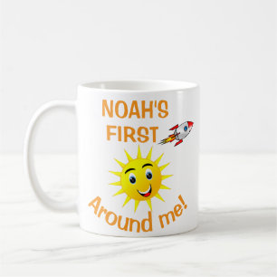 Noahs erste Reise: Perfektes 1. Geburtstagsgeschen Kaffeetasse