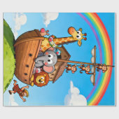 Noah's Great Ark Adventure Geschenkpapier (Flach)