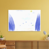 Noahs Herde sah... Leinwanddruck (Insitu (Wohnzimmer))