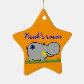 Noah's Room Keramikornament (Rechts)