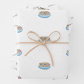 Noahs Wasserfarbe Geschenkpapier Set (Beispiel)