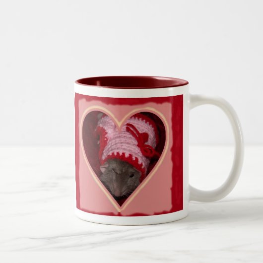 Noahvalentine-Tasse Zweifarbige Tasse (Rechts)