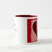 Noahvalentine-Tasse Zweifarbige Tasse (Mittel)