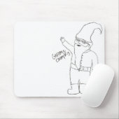 Noam Chompsky Mausunterlage Mousepad (Mit Mouse)