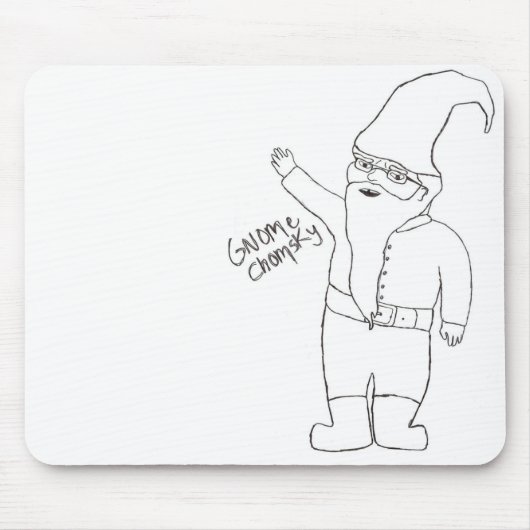 Noam Chompsky Mausunterlage Mousepad (Vorne)