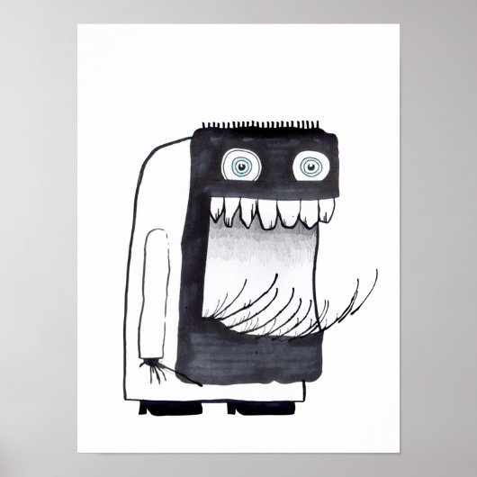 Noam Chompsky Poster (Vorne)