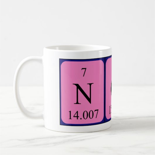 Noam Periodenname Tasse (Links)