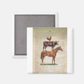 NOB12 Farm Stand C1.tif Magnet (Vorderseite/Rückseite)